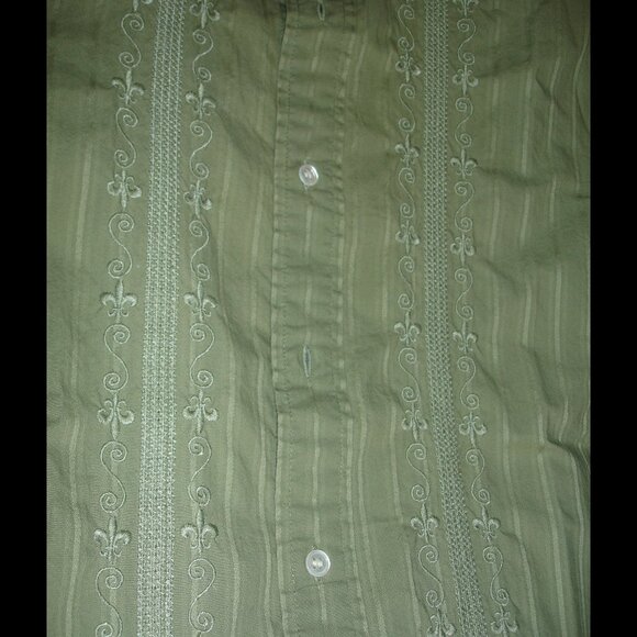 Lucky Brand Formal Long Sleeve Mens Shirt Medium - Picture 4 of 4